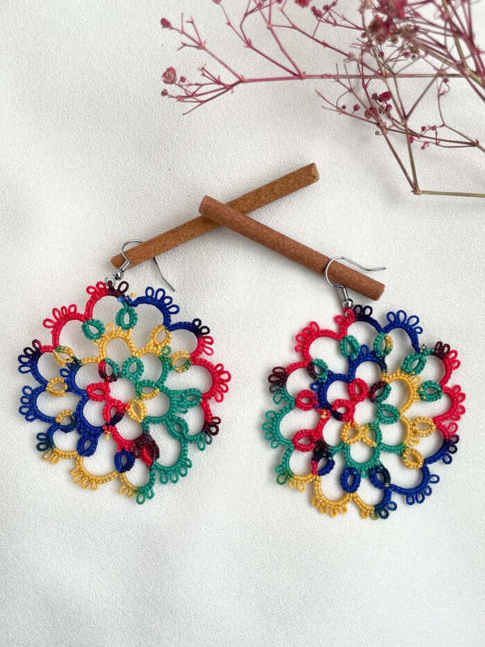 Dark Horizon Earrings by Knots to Node