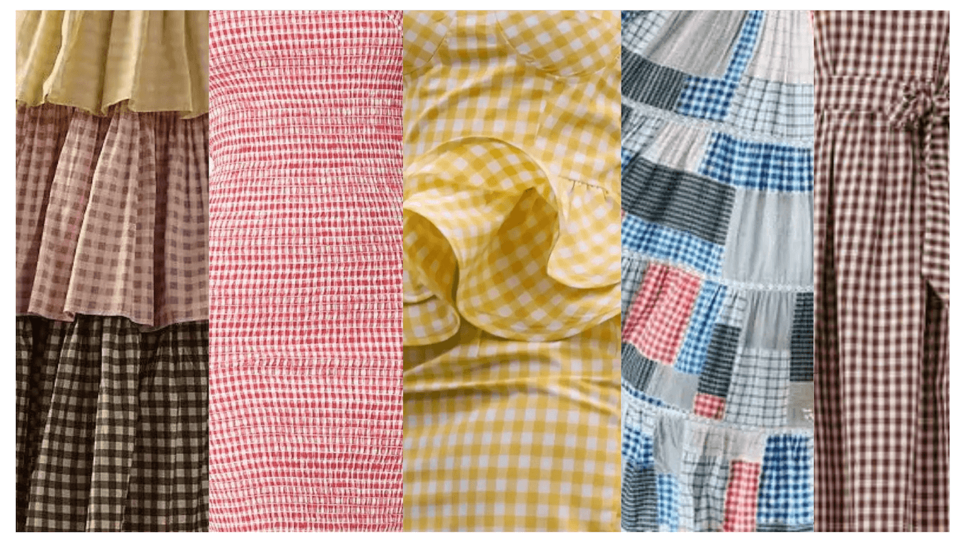 Gingham, Checks…patterns on trend