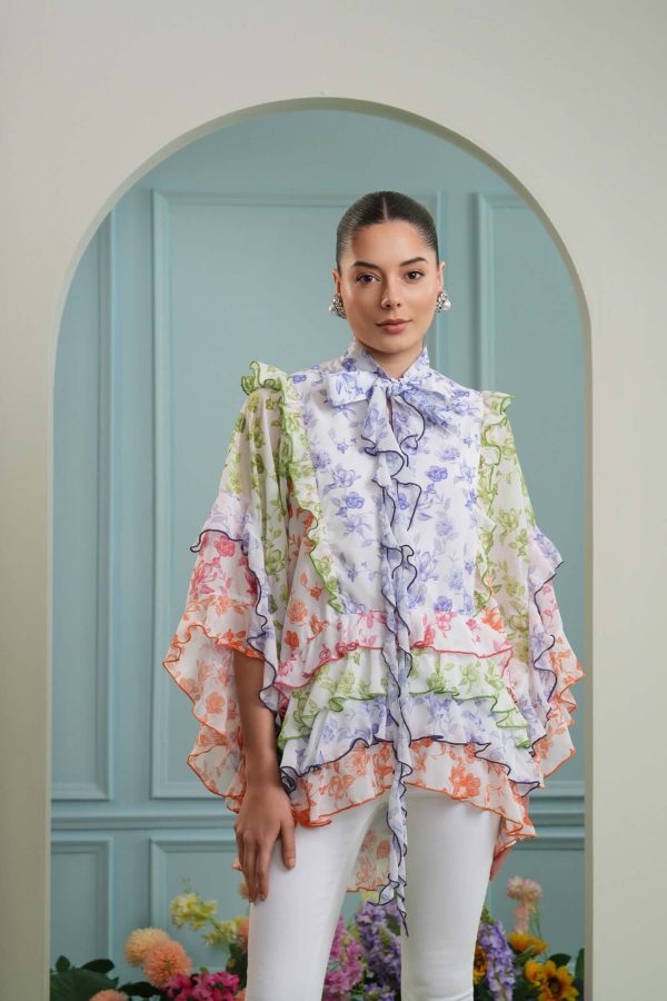 Spring Top -Roses